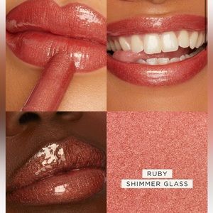 Ruby shimmer glass Tarte maracuja juicy lip plump